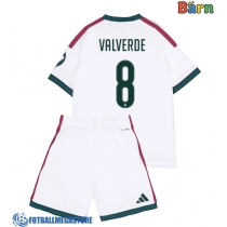 Fotballdrakt Barn Real Madrid Federico Valverde #8 Hjemmedraktsett 2026-27 Kortermet (+ Korte bukser)